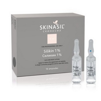 СКИНАСИЛ / SKINASIL для лица и тела Силикин 0,5% / Silikin 0,5% (10фл * 5мл)